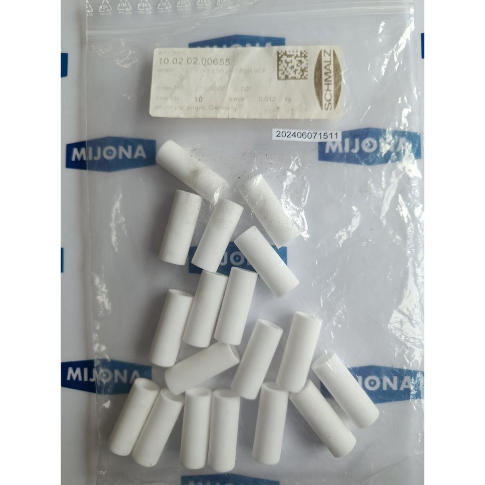 SCHMALZ FILT-EINS 13X33 PE-POR SCP 10.02.02.00655 price for 18 psc new old stock SCHMALZ FILT-EINS 13X33 PE-POR SCP 10.02.02.00655 price for 18 psc new old stock