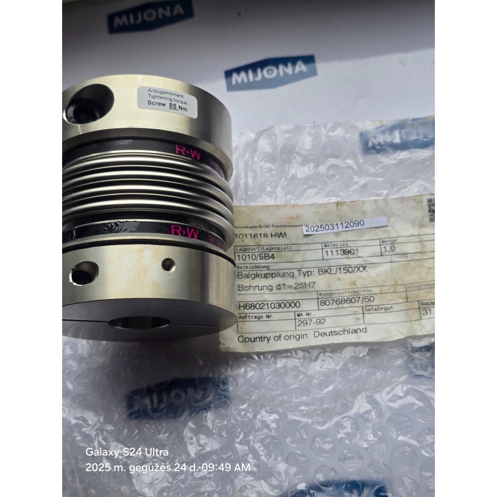 R+W NBKL 150 XX BALGKUPPLUNG  coupling NEW OLD STOCK