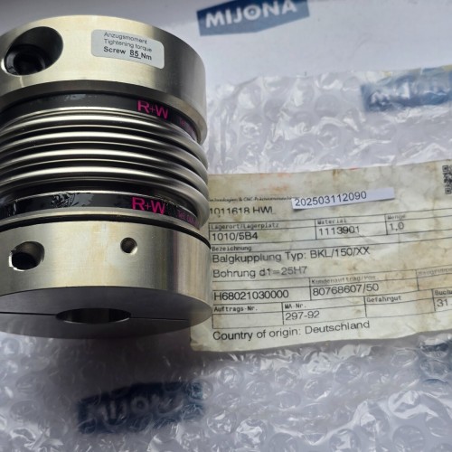 R+W NBKL 150 XX BALGKUPPLUNG coupling NEW OLD STOCK R+W NBKL 150 XX BALGKUPPLUNG coupling NEW OLD STOCK