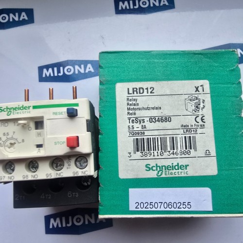 SCHNEIDER LRD12 RELAY MOTORSCHUTZRELAIS NEW OLD STOCK