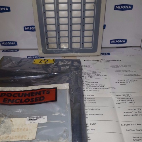 Fisher Rosemount Systems Option Keyboard 8946-0013 PN: 01984-1694-0001R