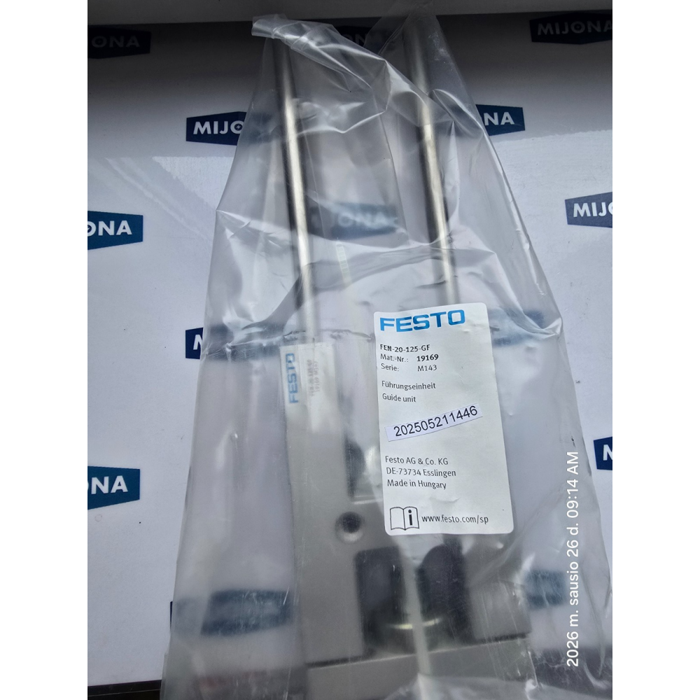 Festo guide unit Führungseinheit FEN 20 125 GF 19169 NEW OLD STOCK Festo guide unit Führungseinheit FEN 20 125 GF 19169 NEW OLD STOCK