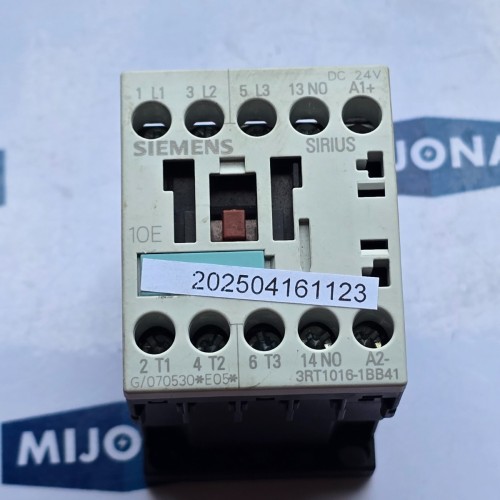 SIEMENS 3RT1016-1BB41 DC 24V 3RT1016 1BB41 SIEMENS 3RT1016-1BB41 DC 24V 3RT1016 1BB41