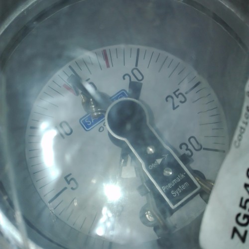 SACIGAS MP00361 ZG548 Manometer pneumatische Kontakte 30bar 09007