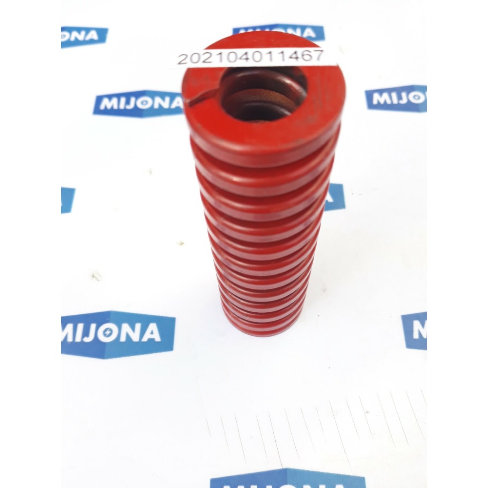 BORDIGNON XLL 2002R32115 spring Feder L=115MM red rot (new old stock)