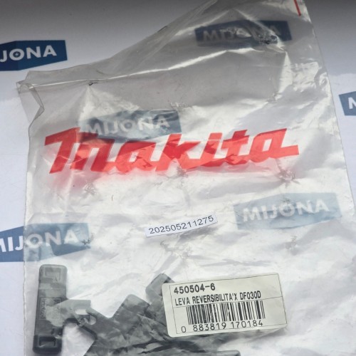 MAKITA 450504-6 LEVA REVERSIBILITA X DF030D PRICE FOR 5 PSC NEW OLD STOCK MAKITA 450504-6 LEVA REVERSIBILITA X DF030D PRICE FOR 5 PSC NEW OLD STOCK