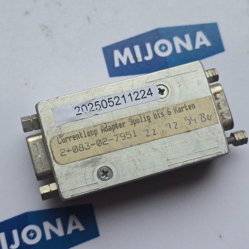Homag HO0023904  CURRENTLOOP ADAPTER 9 POLIG BIS 6 KARTEN 2 083 02 7951