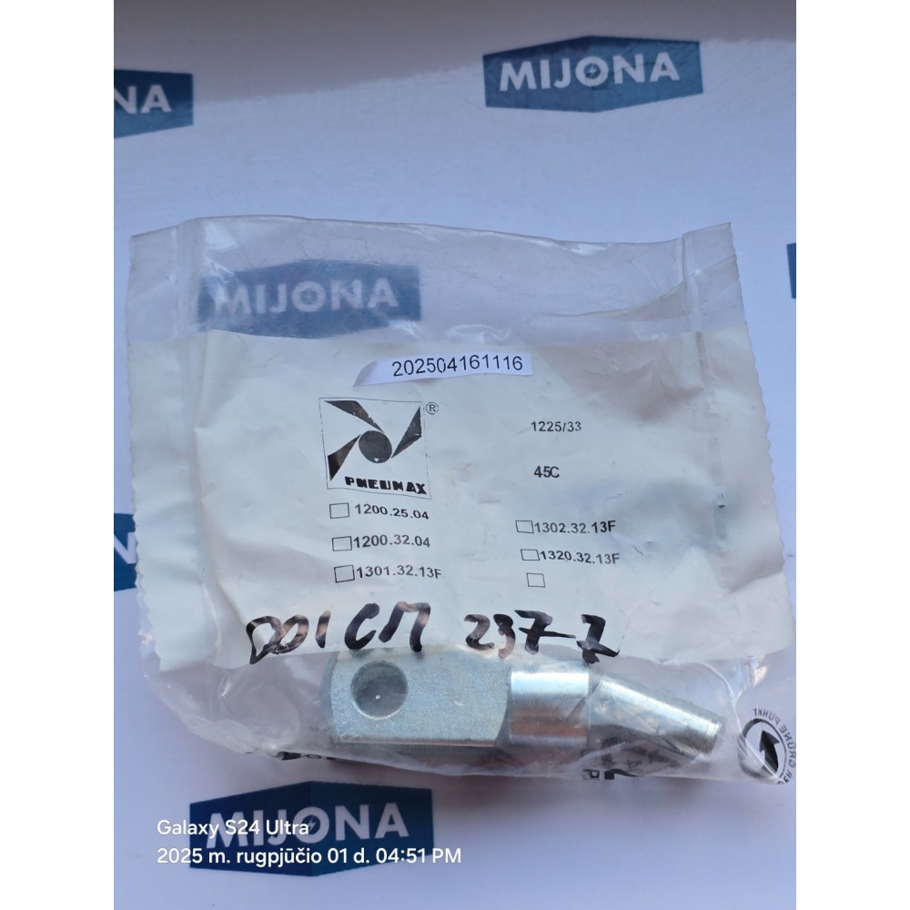 Pneumax DOICM 237 7 NEW OLD STOCK
