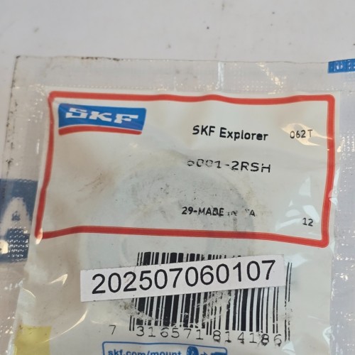 SKF EXPLORER Kugellager 60012RSH 6001-2RSH NEW OLD STOCK