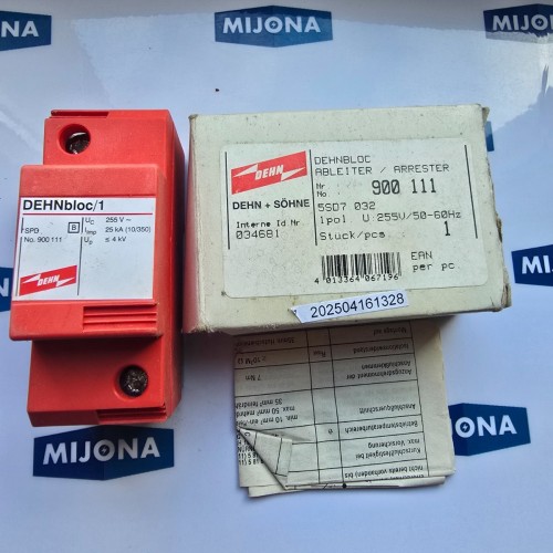 DEHNport Maxi 900 111 255V 25kA DEHN+SOHNE 900111 Surge Protect  (New old stock)