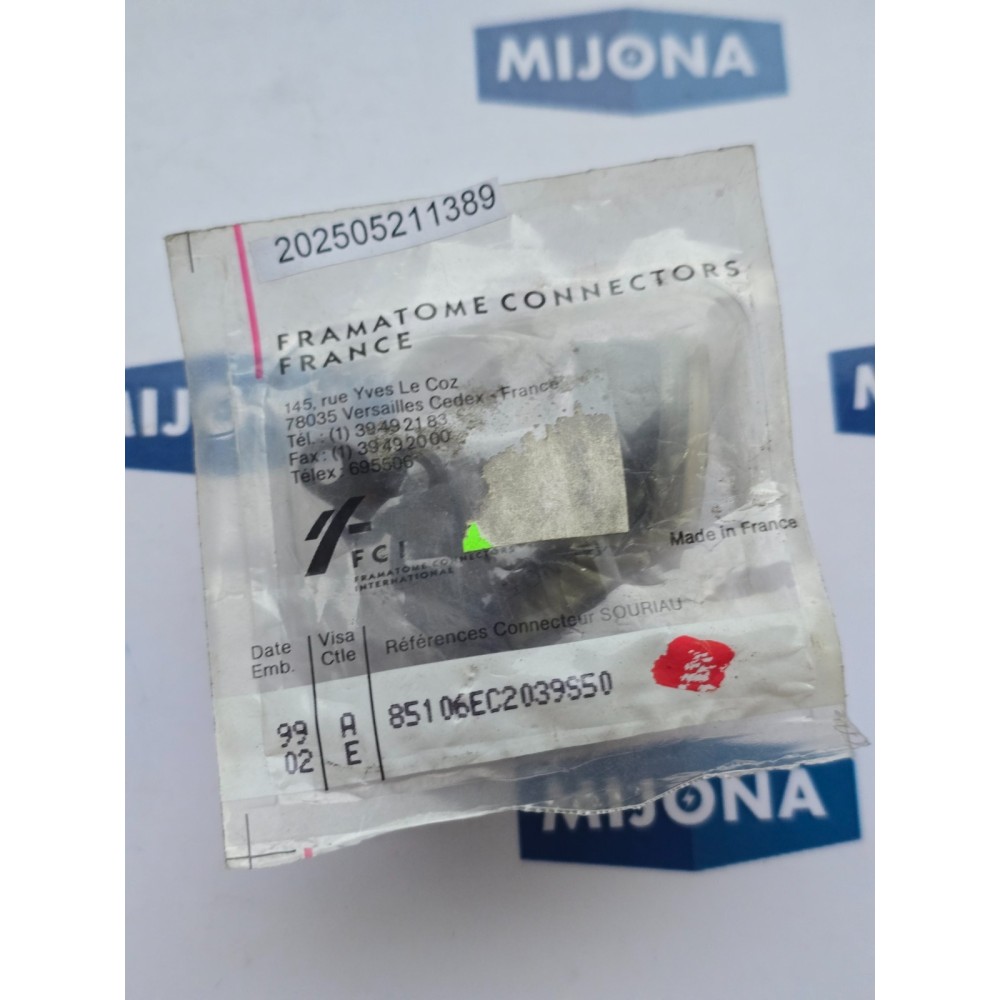 Souriau 85106EC2039S50 CONNECTOR FCI NEW OLD STOCK