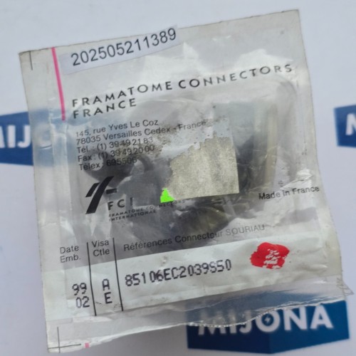 Souriau 85106EC2039S50 CONNECTOR FCI NEW OLD STOCK