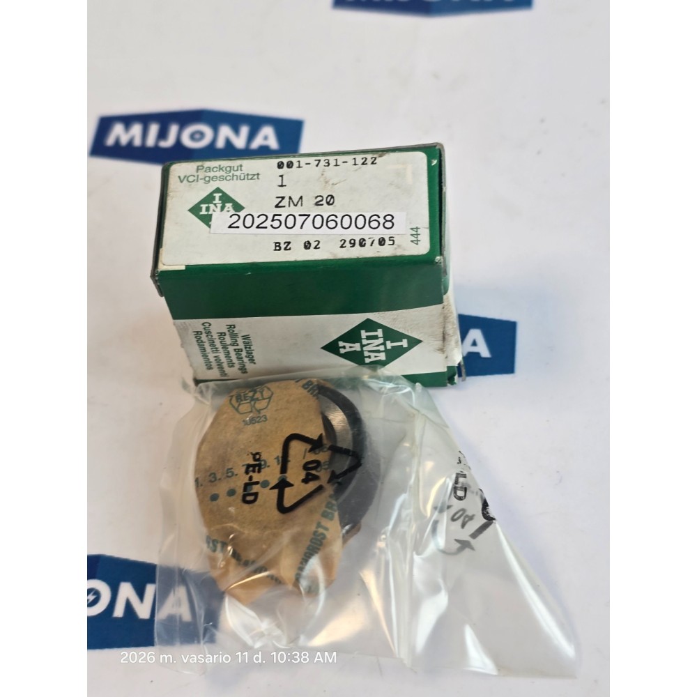 INA ZM 20 LOCK NUT ZM20 (NEW OLD STOCK)