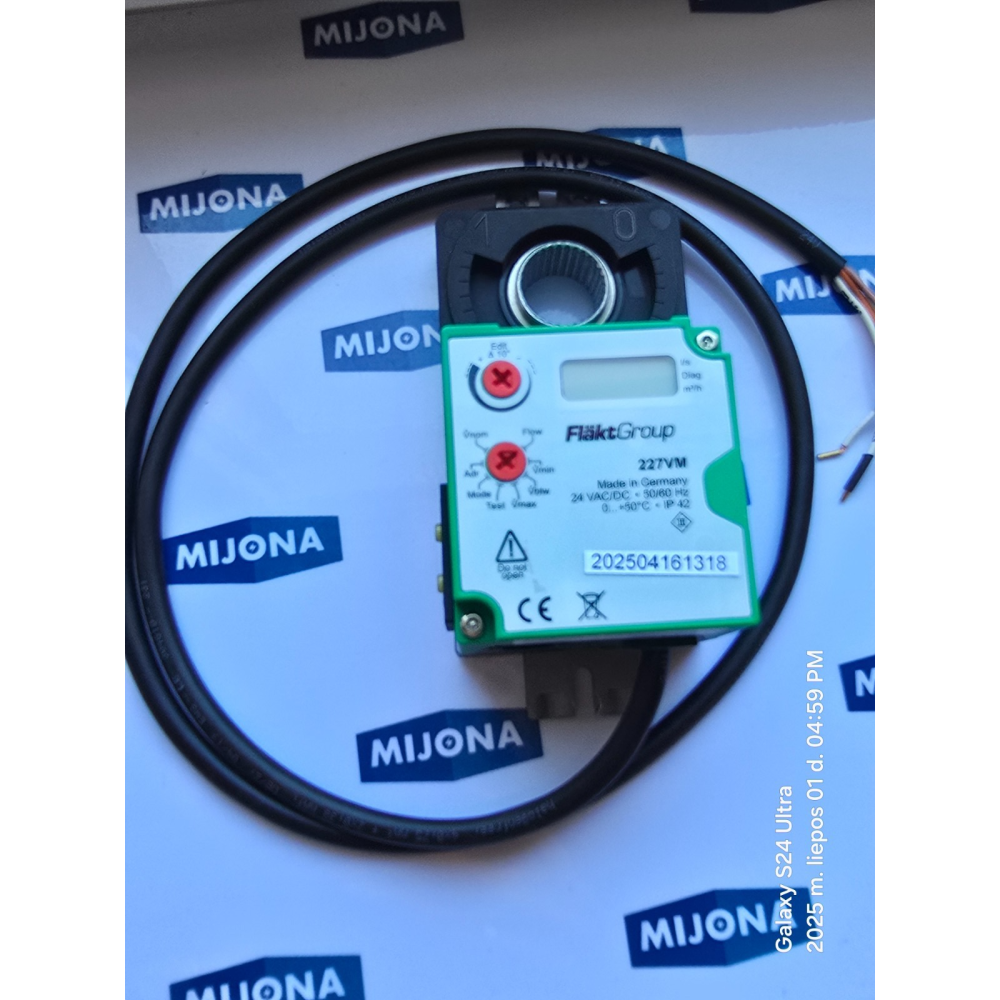 FLAKT GROUP  227VM 24VAC DC 50 60HZ  Fläkt 227VM 024 10 MB 010 new old stock