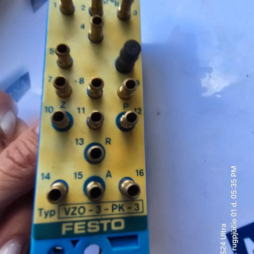 Festo VZO-3-PK-3 PNEUMATIC VZO 3 PK 3 Time delay valve 5754