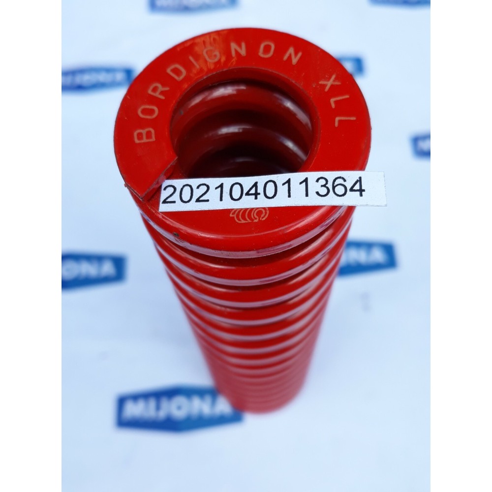 BORDIGNON XLL 2002R32151 spring Feder L=151MM red rot (new old stock)