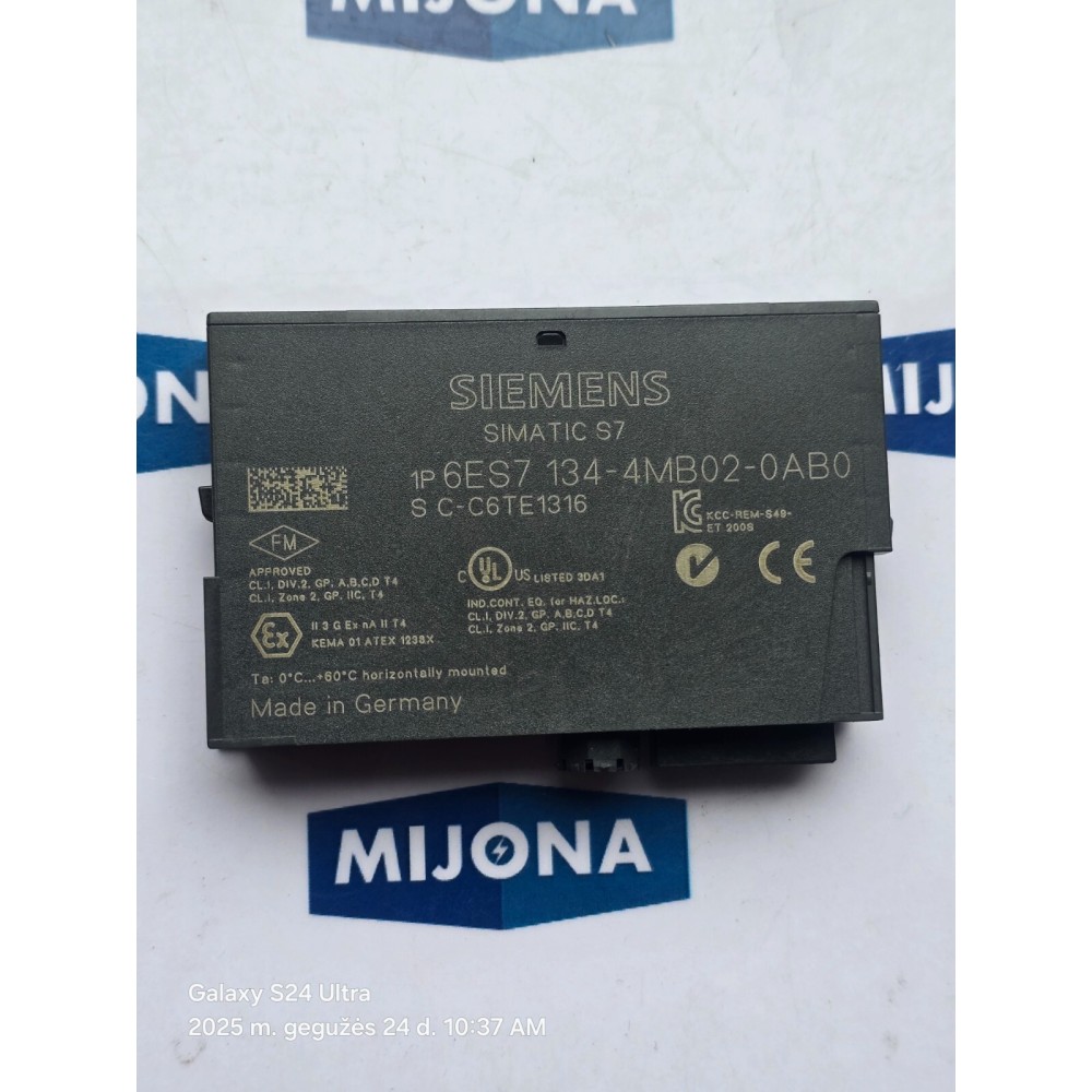 SIEMENS 6ES7134 4MB02 0AB0 6ES7 134 4MB02 0AB0