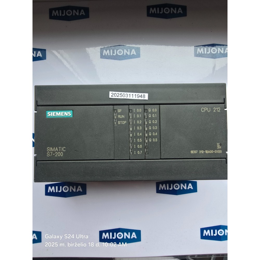Siemens CPU212 6ES7 212-1BA00-0XB0 6ES7212-1BA00-0XB0 Siemens CPU212 6ES7 212-1BA00-0XB0 6ES7212-1BA00-0XB0