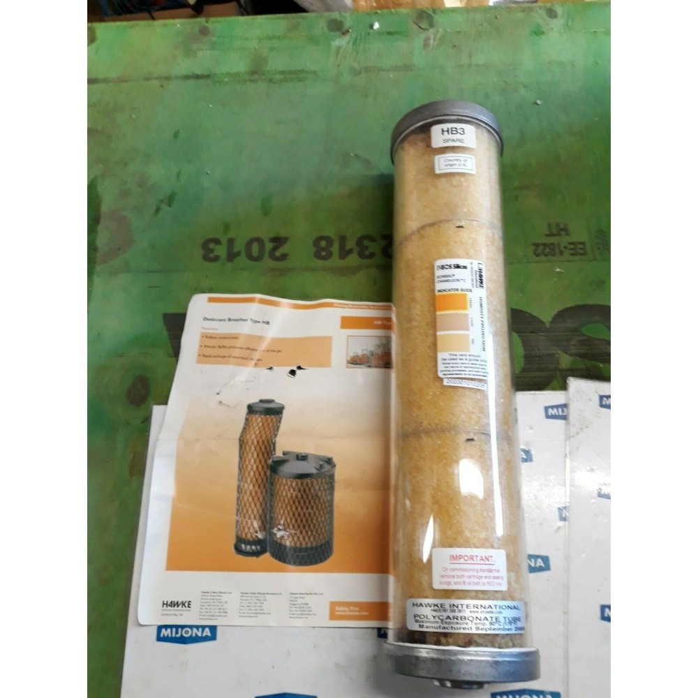 HAWKE HBD 012 desiccant breather type HB INEOS SILICAS HB3  new old stock