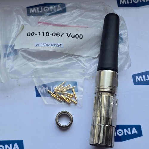 KUKA 00 118 067 Ve00 Power connector  (new old stock)