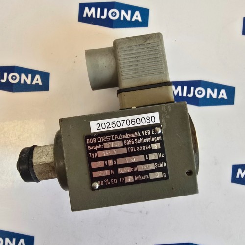 DDR ORSTA HYDRAULIK VEB EBS 6056 SCHLEUSIINGEN TYP G45-H TGL 32094