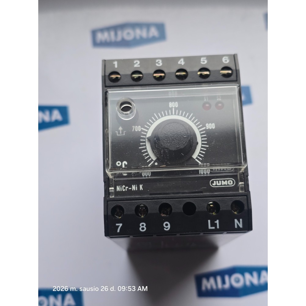 JUMO 70/00335262 STB 0 701130 0253 043 02 206 245 NiCr Ni K New old stock) JUMO 70/00335262 STB 0 701130 0253 043 02 206 245 NiCr Ni K New old stock)