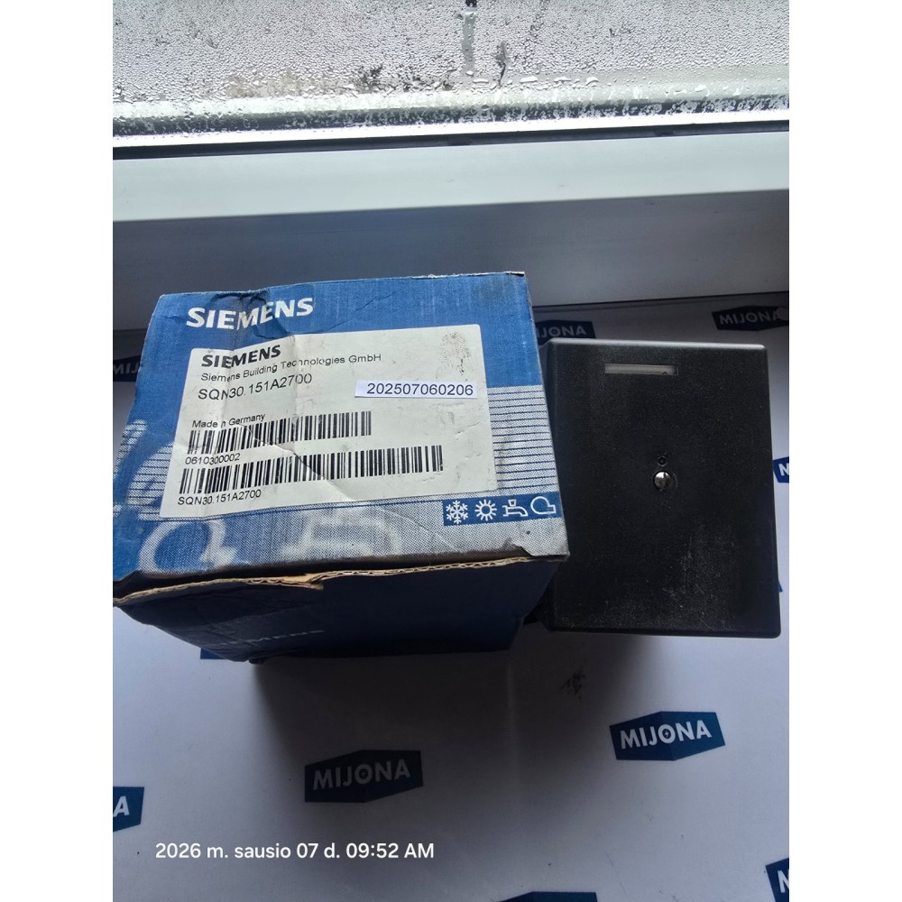 Siemens SQN30.151A2700 Damper Actuator (New old stock)