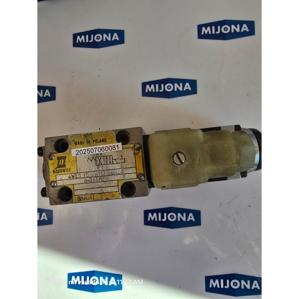 PONAR WADOWICE hydraulic VALVE 4WE6 Y5,1/W110-50NZ4 31,5MPa