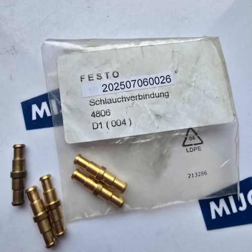 FESTO RTU-PK-4/4hose connection Schlauchverbindung 4806 D1 004 Price for 5 psc FESTO RTU-PK-4/4hose connection Schlauchverbindung 4806 D1 004 Price for 5 psc