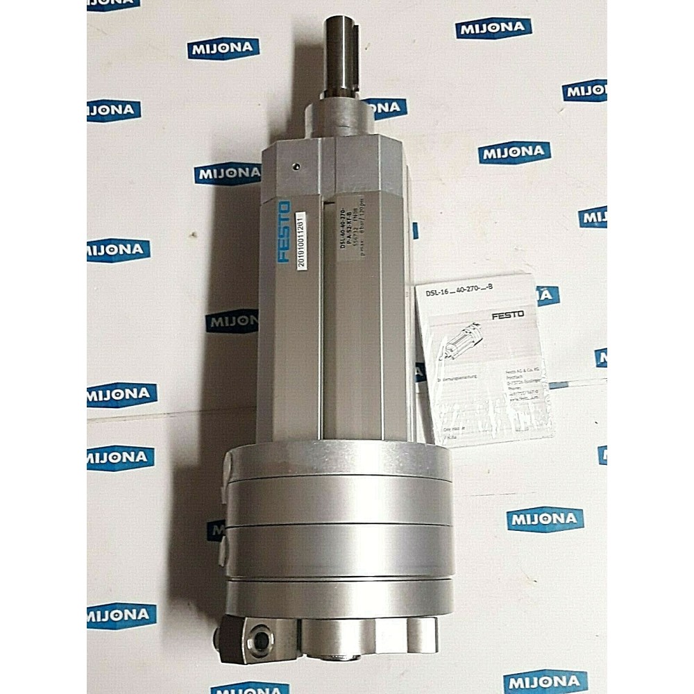 Festo DSL 40 40 270 P A S2 KF B 556732 FN08 8BAR 120psi Schwenk Lineareinheit