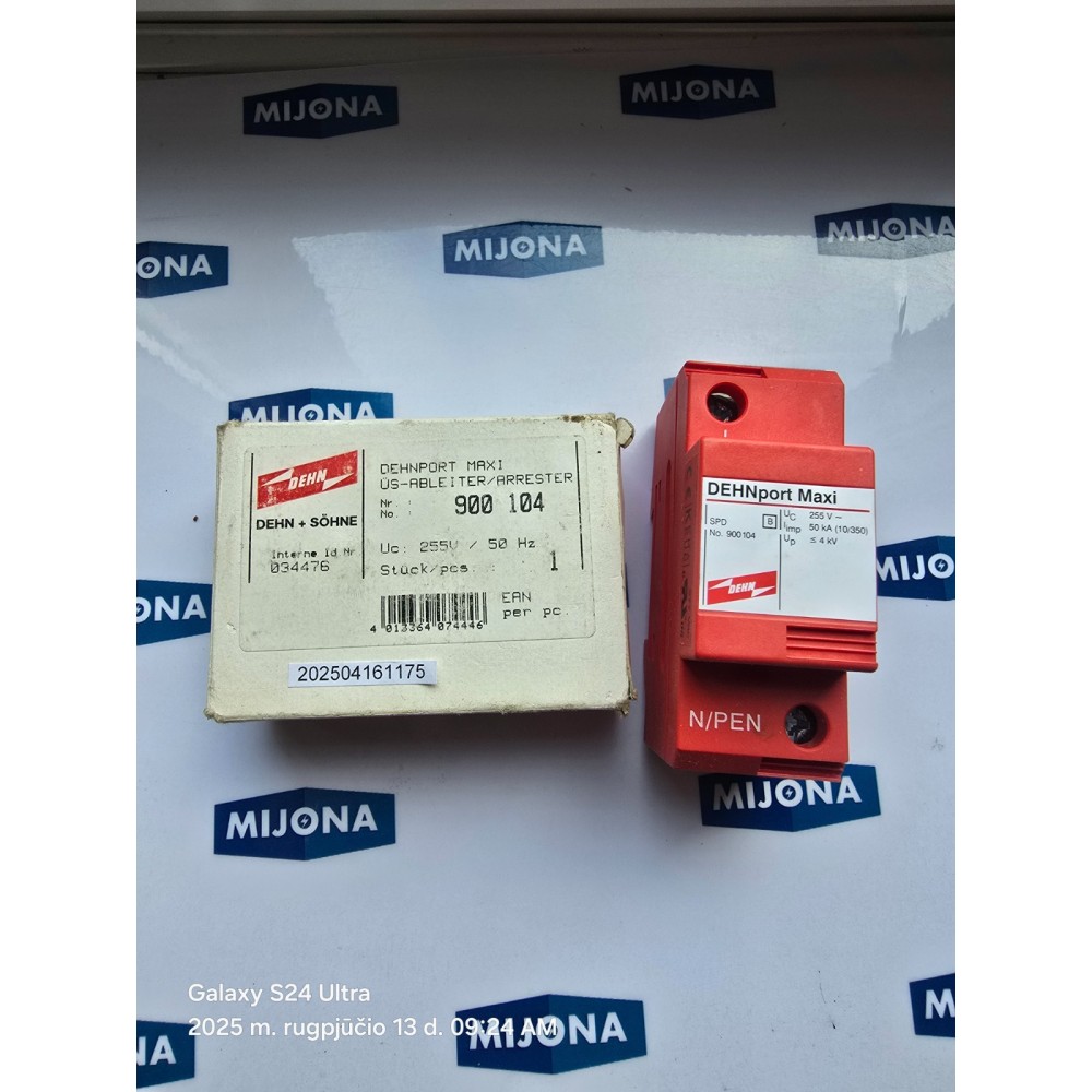 DEHNport Maxi 900 104 255V 50kA DEHN+SOHNE 900104 i Surge Protect(New old stock)