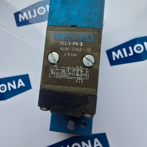 Festo VLL-5-PK-3 4606 2-8BAR BINARY REDUCTION VALVE VLL 5 PK 3