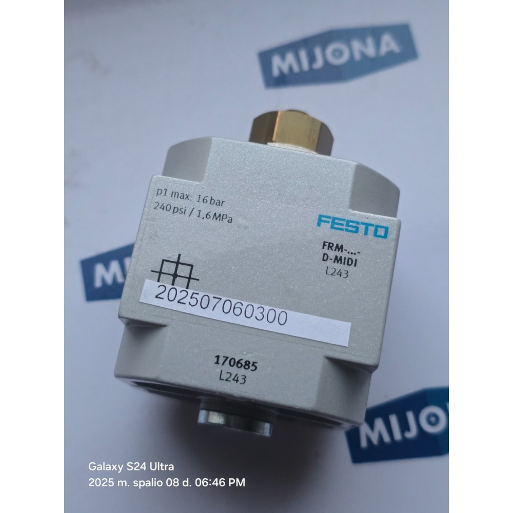 Festo FRM D MINI 170685 BRANCHING MODULE ABZWEIGMODUL new old stock