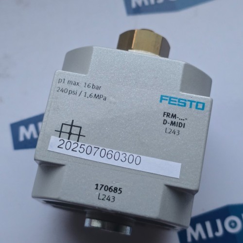 Festo FRM D MINI 170685 BRANCHING MODULE ABZWEIGMODUL new old stock Festo FRM D MINI 170685 BRANCHING MODULE ABZWEIGMODUL new old stock