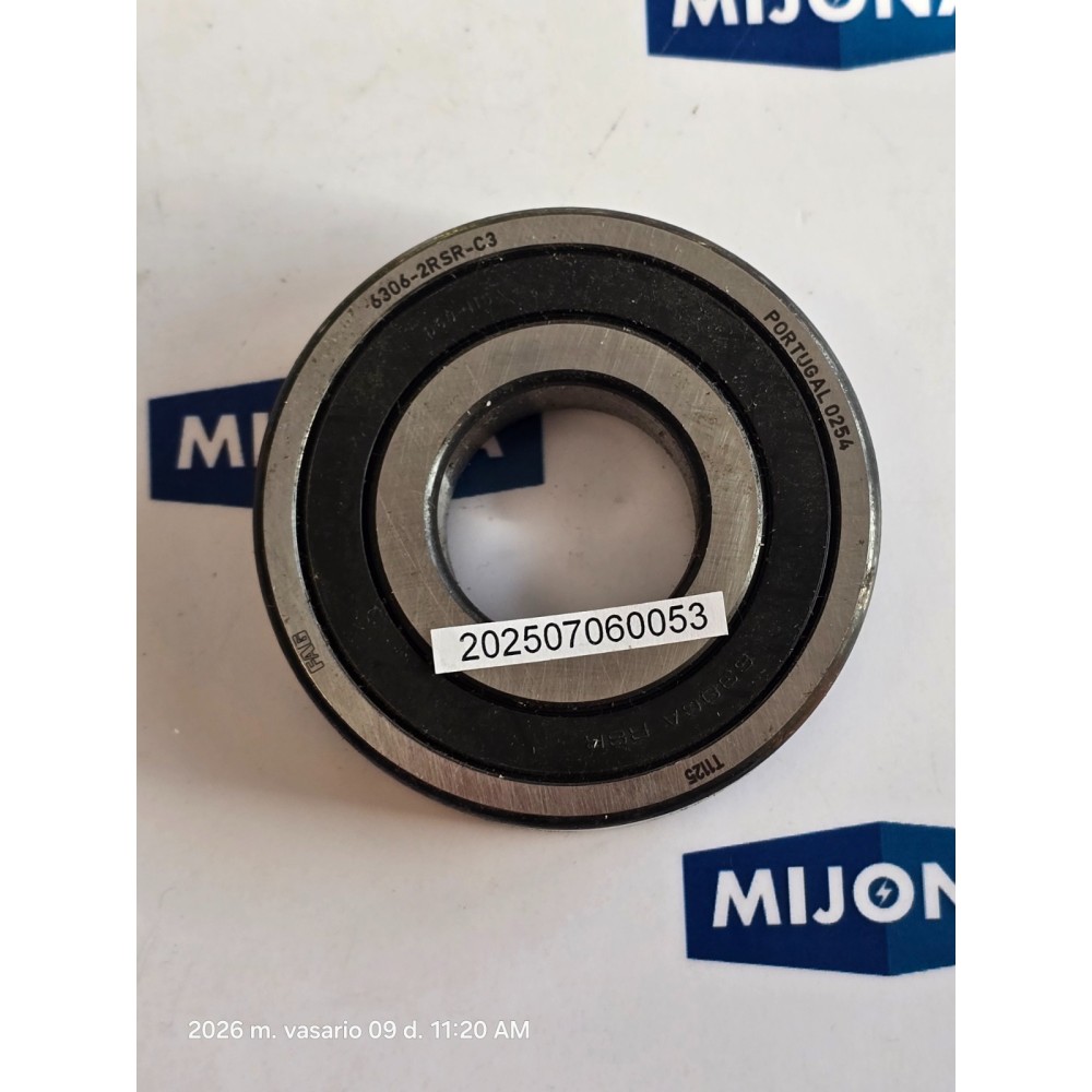 FAG 6306 2RSR C3 Ball Bearings 6306-2RSR-C3 FAG 6306 2RSR C3 Ball Bearings 6306-2RSR-C3