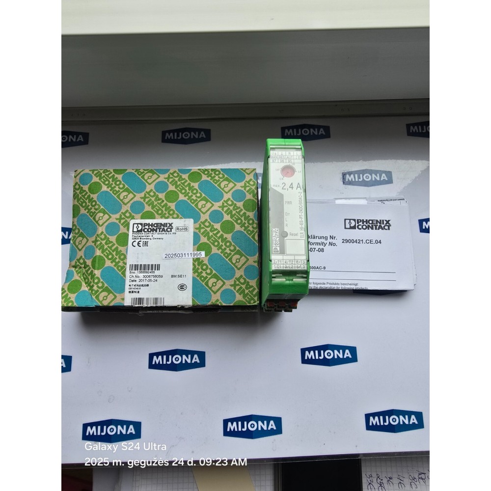 Phoenix Contact ELR H5 IES PT 24DC 500AC 2 MODULE 2,4A 2903904 (New oldd stock) Phoenix Contact ELR H5 IES PT 24DC 500AC 2 MODULE 2,4A 2903904 (New oldd stock)