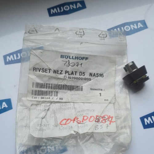 BOLLHOFF RIV SET NEZ PLAT D5 NA516 197000001205 Böllhoff new old stock BOLLHOFF RIV SET NEZ PLAT D5 NA516 197000001205 Böllhoff new old stock