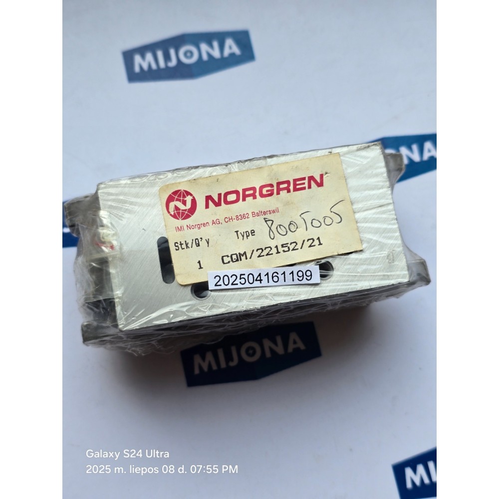 Norgren CQM 22152 21 Verteilerblock CQM/22152/21 NEW OLD STOCK Norgren CQM 22152 21 Verteilerblock CQM/22152/21 NEW OLD STOCK