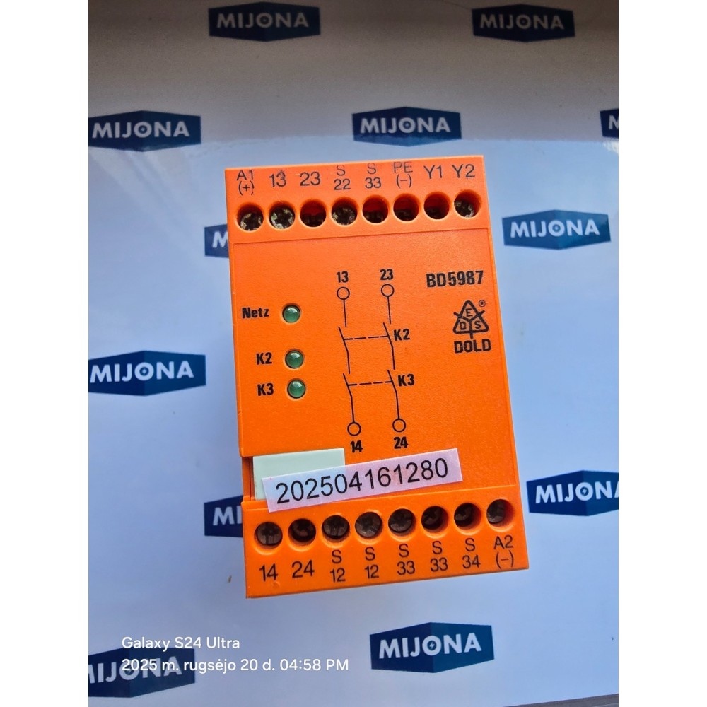 E.Dold & Söhne KG BD5987 BD 5987.02 SAFETY RELAY