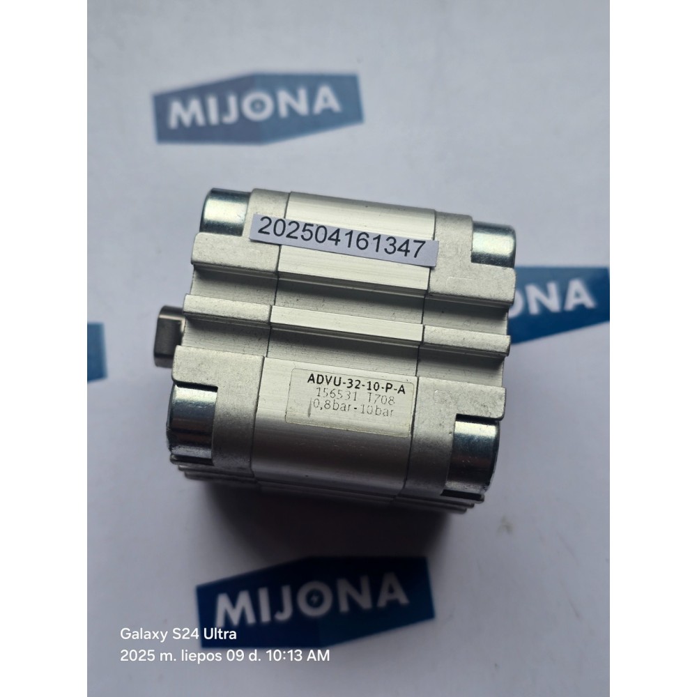 FESTO ADVU 32 10 P A 156531 0.8-10BAR Kompaktzylinder ADVU-32-10-P-ANEW OLD STOK