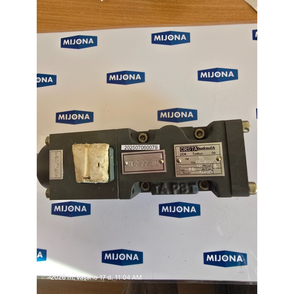 DDR ORSTA HYDRAULIK 26223/40 32 MN TYPE G60-H directional valve NEW OLD STOCK