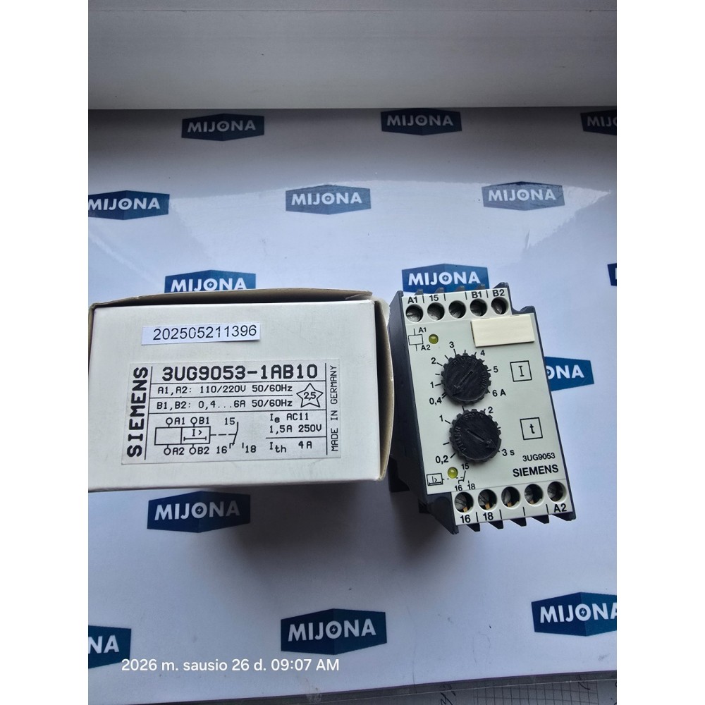 Siemens 3UG9053-1AB10 110 220V 50 6HZ 6A 50 60HZ  NEW OLD STOCK