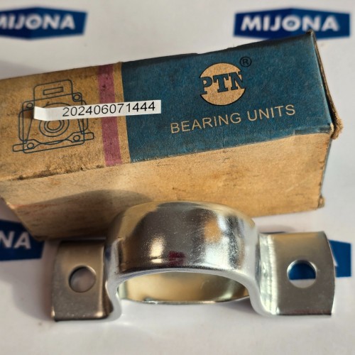 PTN PP 204 Standing bearing unit plate steel  (new old stock)