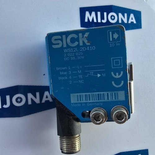 SICK WS12L 2D410 22022025B DC 10 30V SENSOR WS12L-2D410 SICK WS12L 2D410 22022025B DC 10 30V SENSOR WS12L-2D410