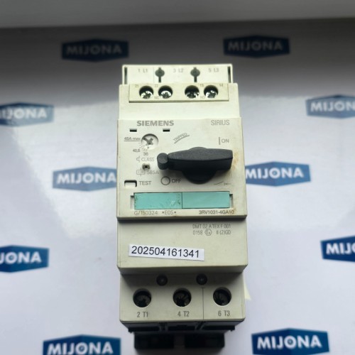 Siemens SIRIUS MOTOR PROTECTOR 3RV1031 4GA10 36-45A 585A 3RV1031-4GA10