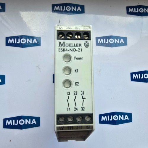 Klöckner Moeller ESR4-NO-21 18815873 24V AC DC SAFETY RELAY Klöckner Moeller ESR4-NO-21 18815873 24V AC DC SAFETY RELAY