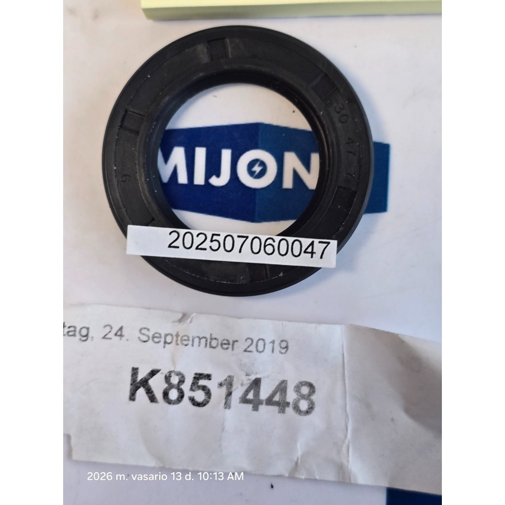 TC 30X47X7 OIL SEAL WELLENDICHTUNGFUR K851448 NEW OLD STOCK TC 30X47X7 OIL SEAL WELLENDICHTUNGFUR K851448 NEW OLD STOCK