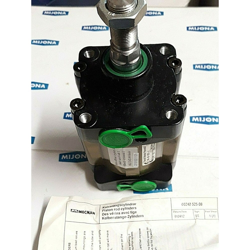 Rexroth Mecman 168 08 0201 1 96W41 SI 25 Ø 80 PNEUMATIC CYLINDER (New old stock Rexroth Mecman 168 08 0201 1 96W41 SI 25 Ø 80 PNEUMATIC CYLINDER (New old stock