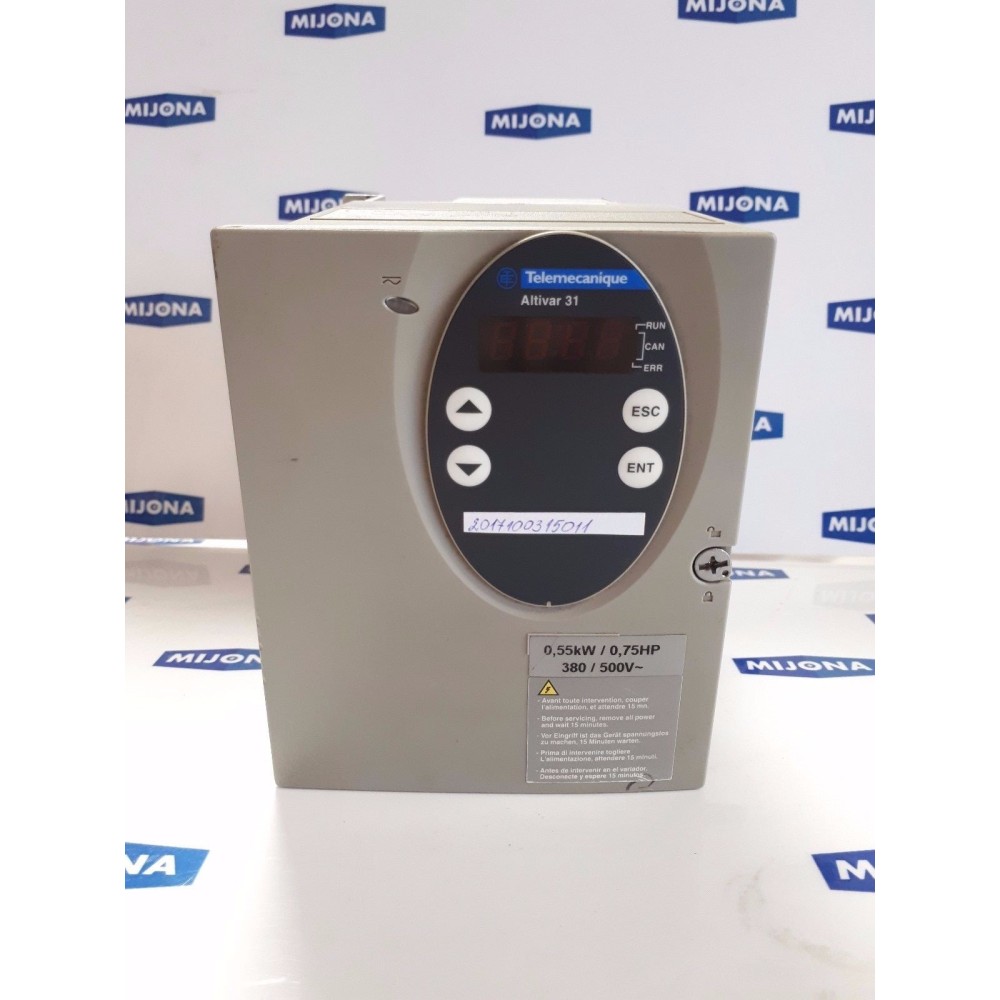 Telemecanique Altivar 31 0,55kW/0,75HP 380/500V ATV31H055N4