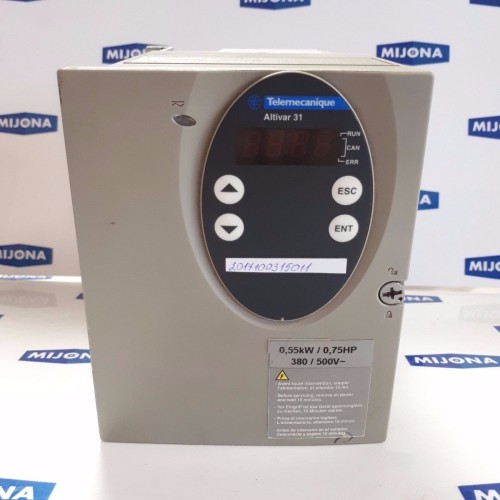 Telemecanique Altivar 31 0,55kW/0,75HP 380/500V ATV31H055N4 Telemecanique Altivar 31 0,55kW/0,75HP 380/500V ATV31H055N4